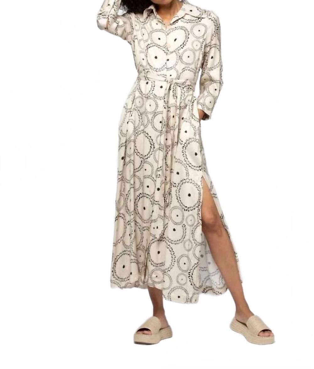 NEW MAX&MOI ramia dress in beige